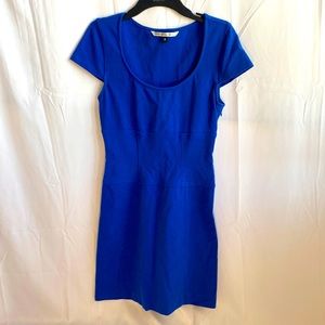Diane Von Furstenberg dress, color blue, size 8